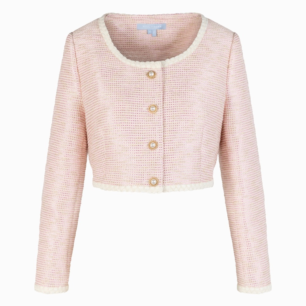 Hill House Home The Bernadette Jacket - Rose Tweed Size XXLRose Tweed / XXL